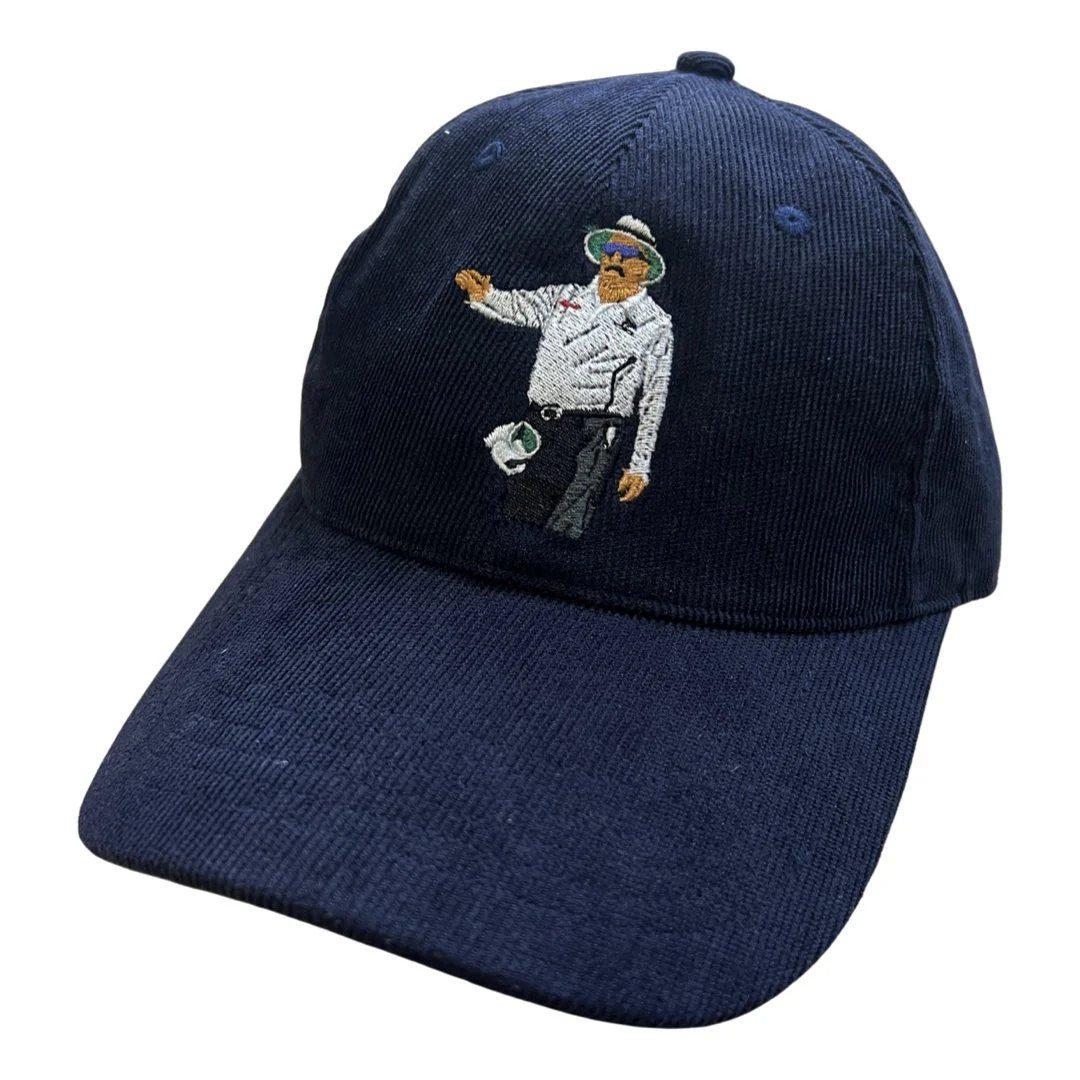 4 Runs! Black Corduroy Hat - Image 3