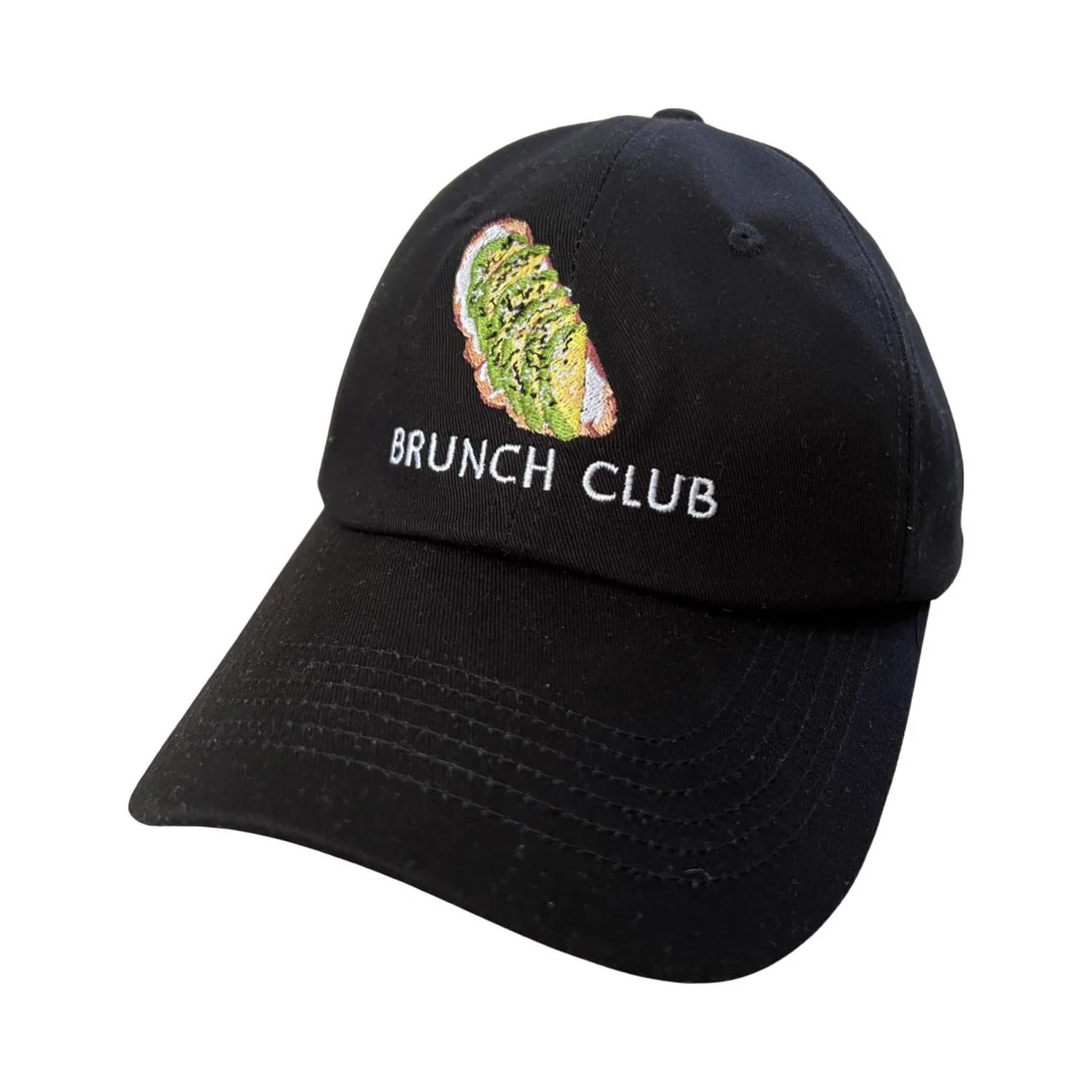 Avo Brunch Club - Black Dad Hat - Image 3