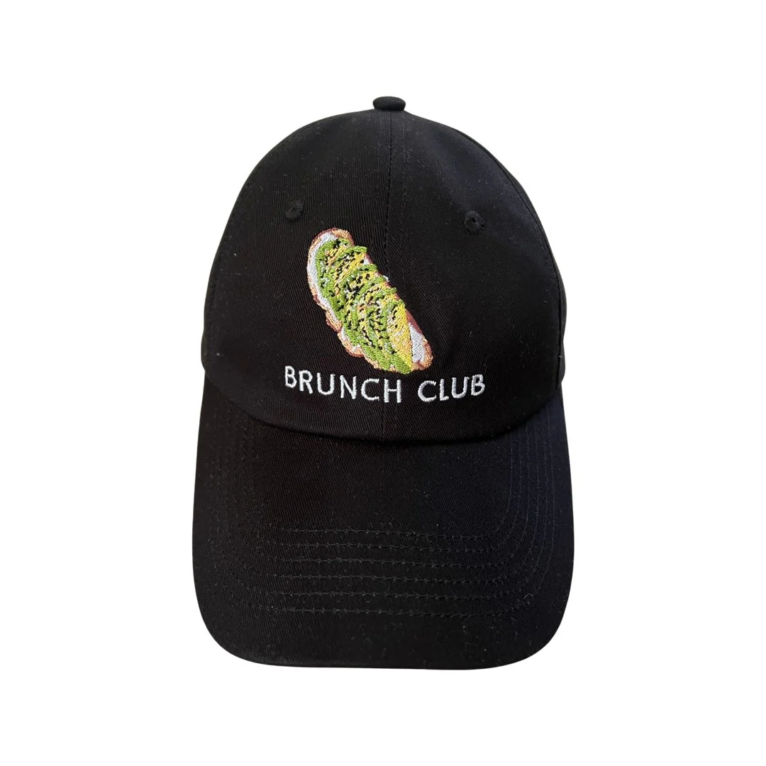 Avo Brunch Club - Black Dad Hat - Image 4