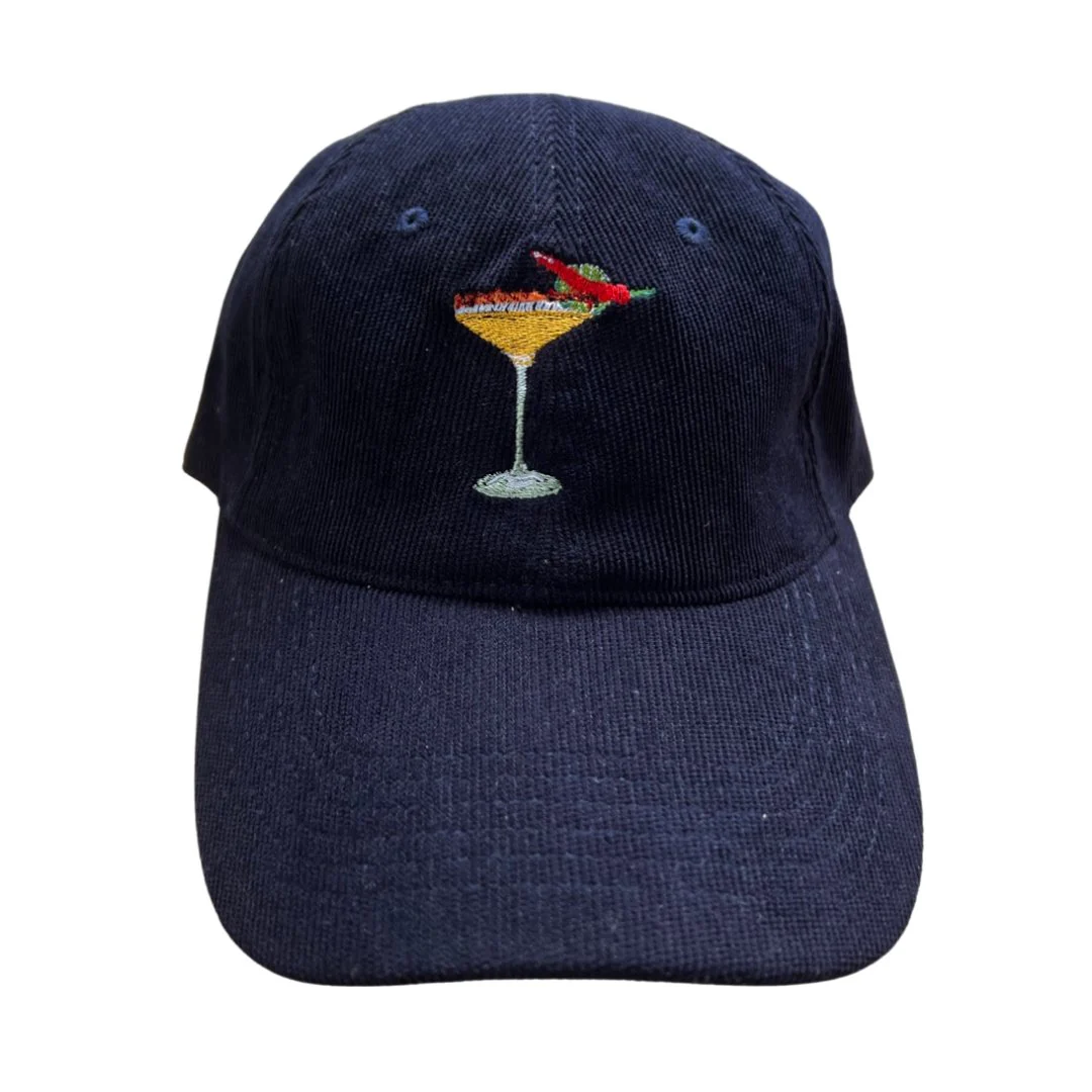 Chilli Spicy Marg - Black OR Blue Corduroy Hat - Image 4