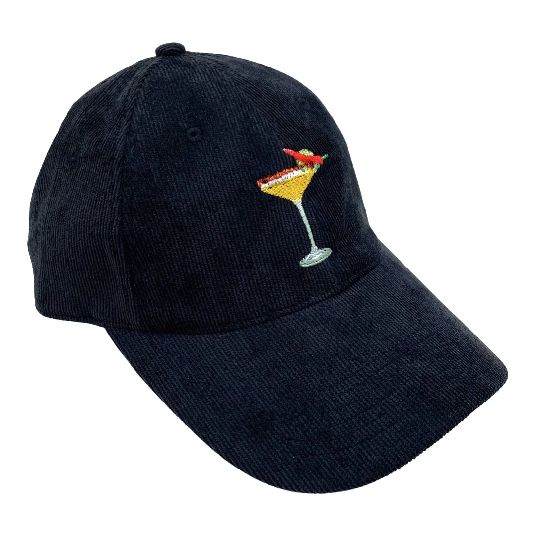 Chilli Spicy Marg - Black OR Blue Corduroy Hat - Image 5
