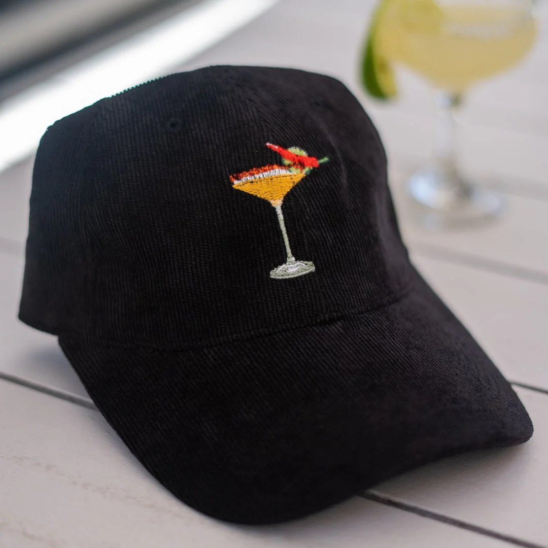 Chilli Spicy Marg - Black OR Blue Corduroy Hat - Image 9