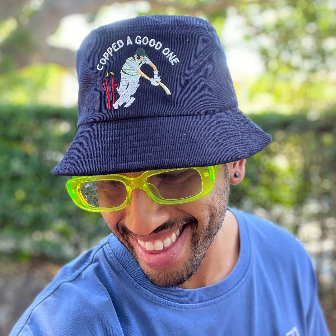 Copped A Good One - Cricket Blue Bucket Hat - Image 3