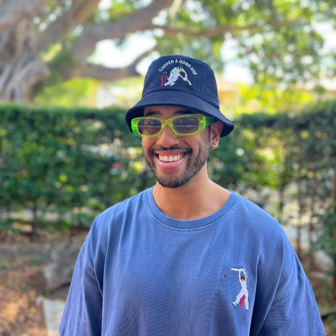 Copped A Good One - Cricket Blue Bucket Hat - Image 4