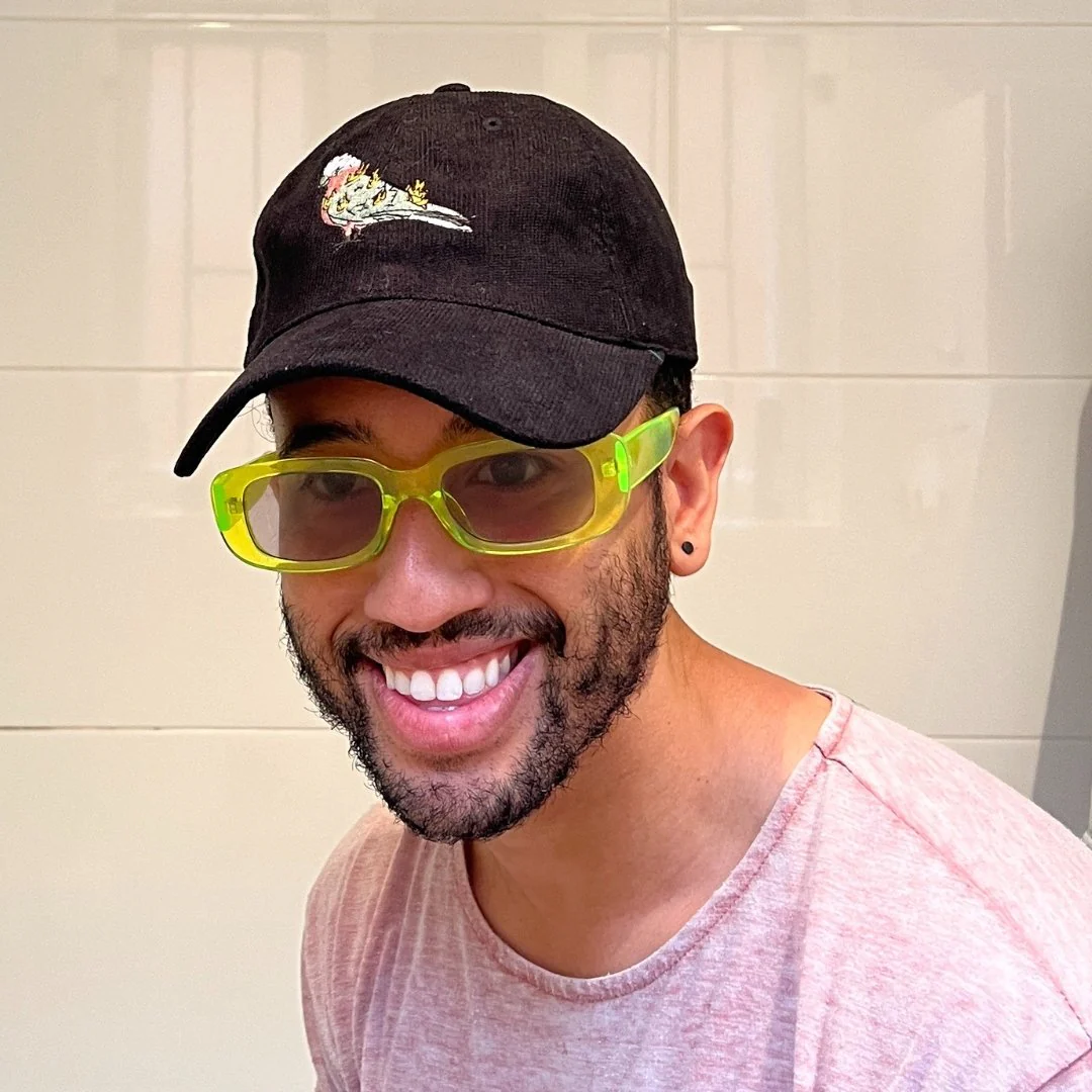 Flaming Galah - Black Corduroy Hat - Image 3