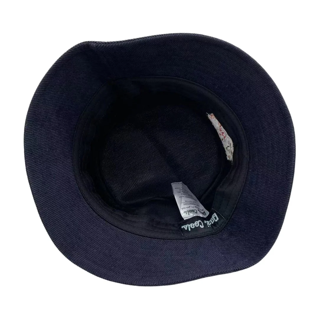 Get On The Beers - Dark Blue Corduroy Bucket Hat - Image 8