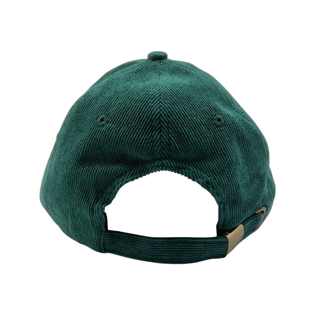 GOAT - Greatest of All Time - Green Corduroy Hat - Image 8