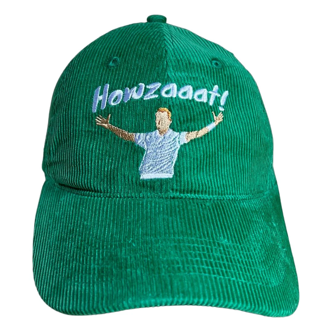 Howzat - Green corduroy hat - Image 6