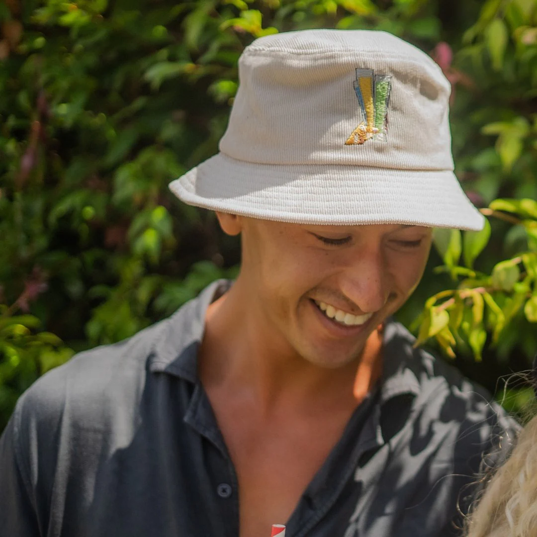 Icy Pole - Cream Corduroy Bucket Hat - Image 5