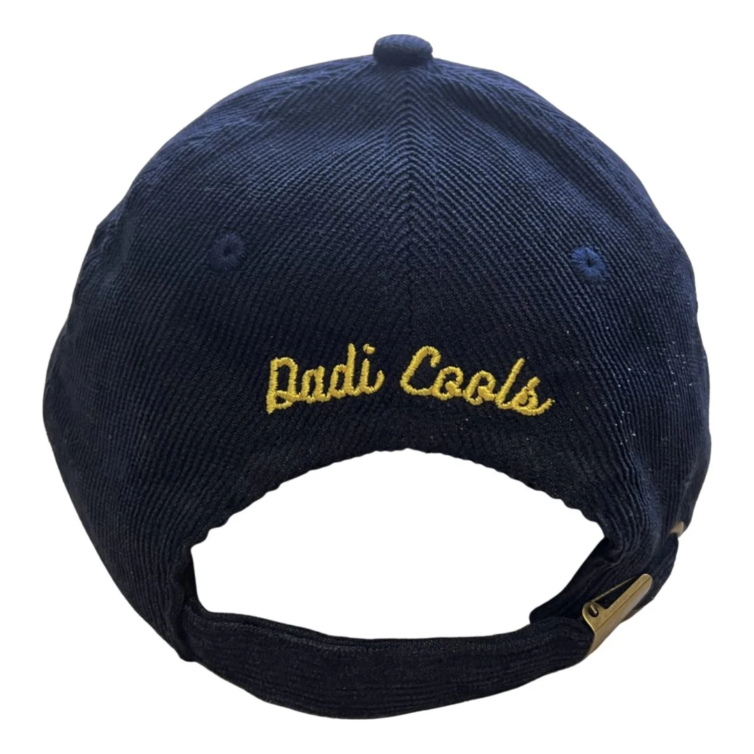 Indecisive - Dark Blue Corduroy Hat - Image 5