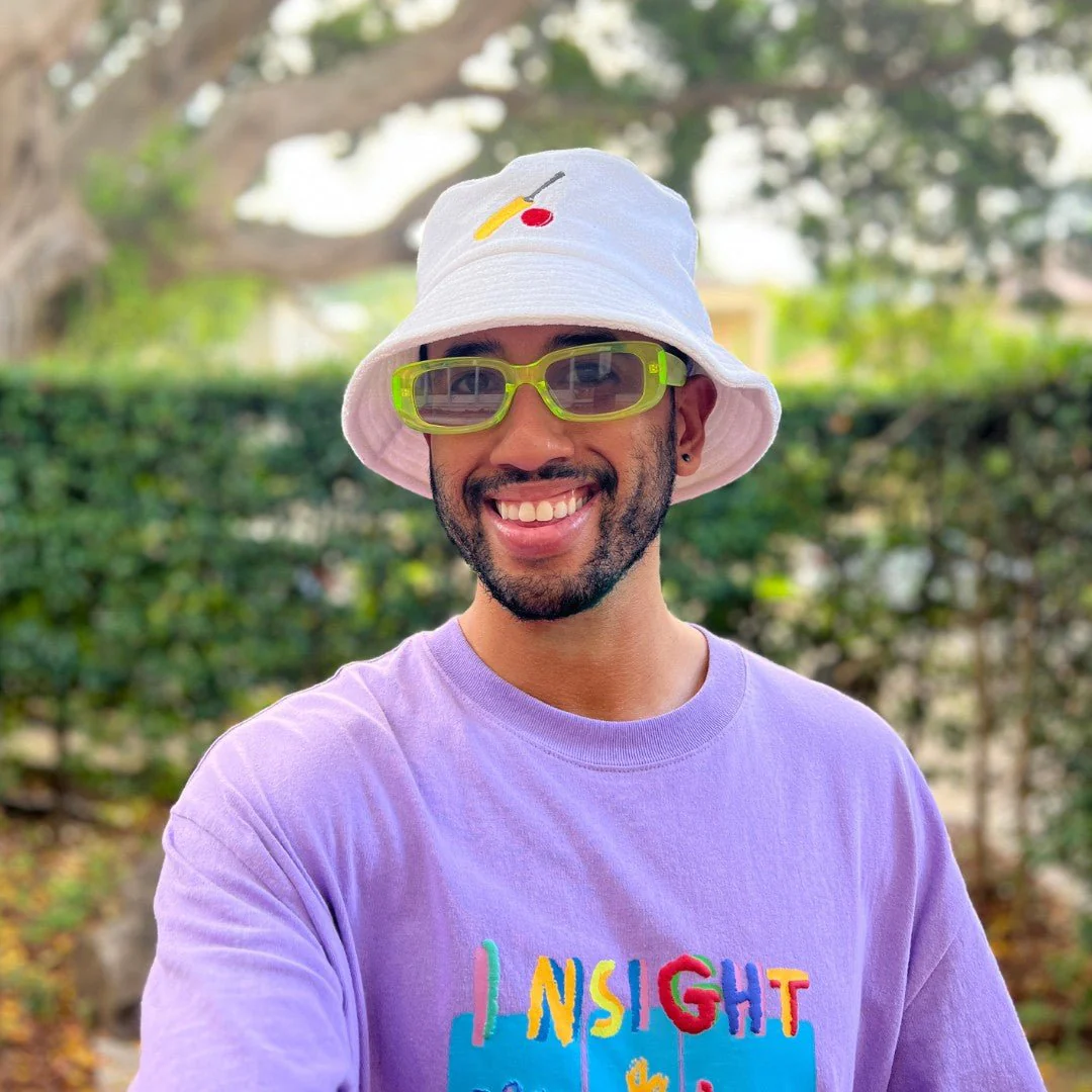 Let's Play Cricket - White Terry Bucket Hat - Image 6