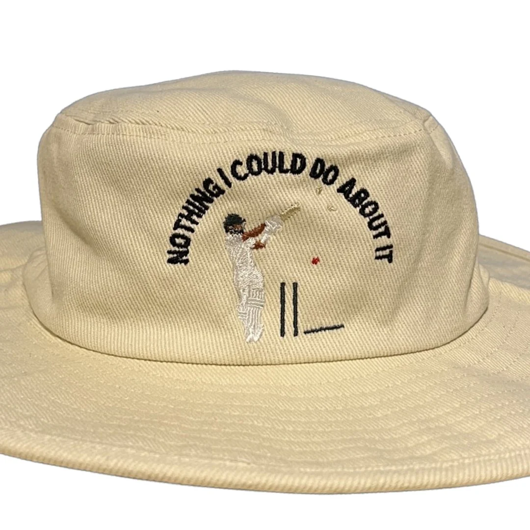 Nothing I Could Do About It - Cream Floppy Cricket Hat - Image 4