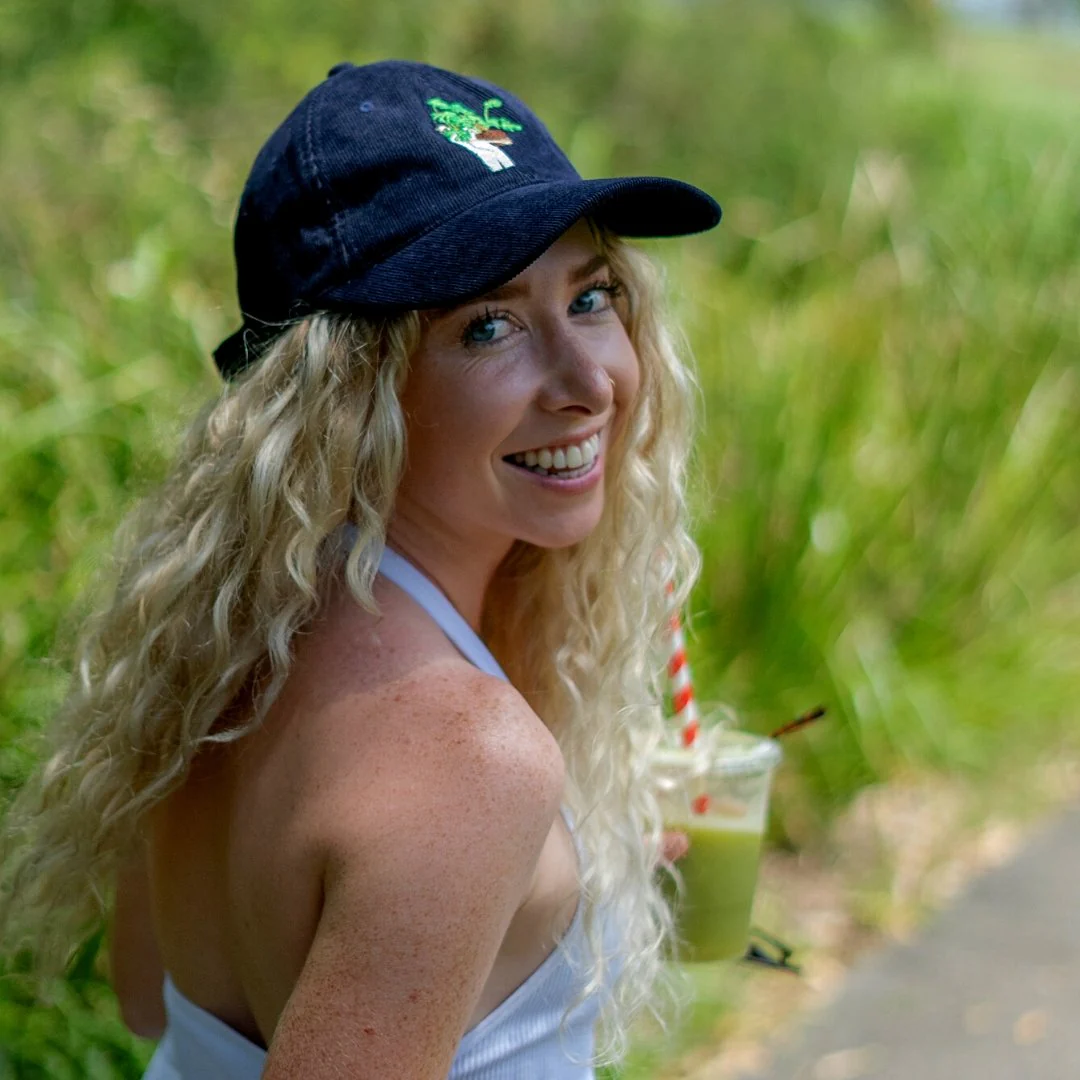 Plant Mumma - Dark Blue Corduroy Hat - Image 4