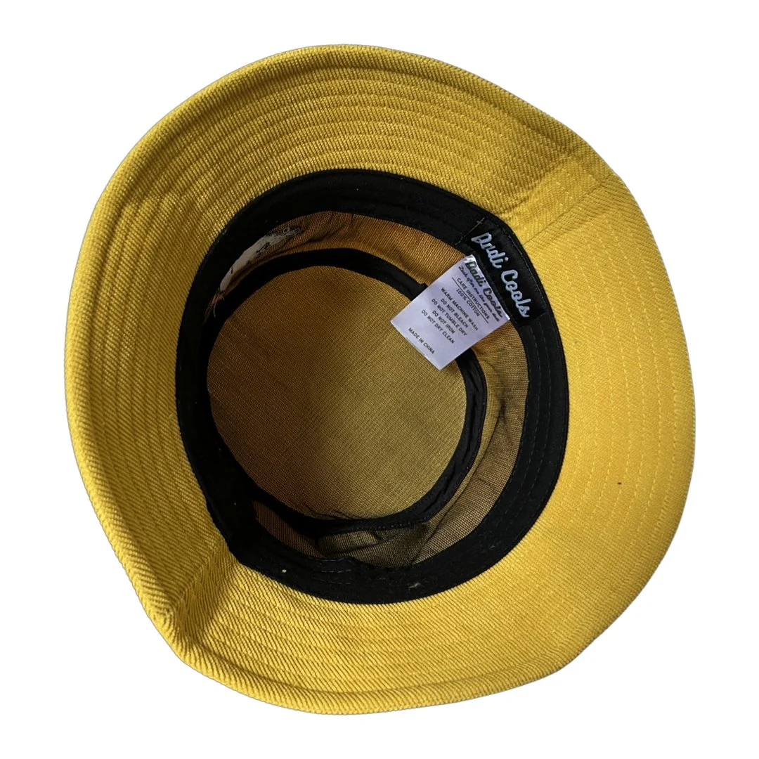 Hot Gul Summer - Yellow Cord Bucket Hat - Image 4