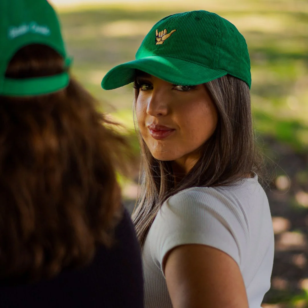 Shuckas Bruh - Green Corduroy Hat - Image 3