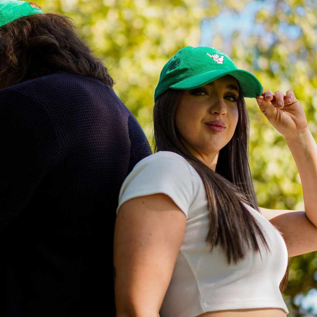Shuckas Bruh - Green Corduroy Hat - Image 7