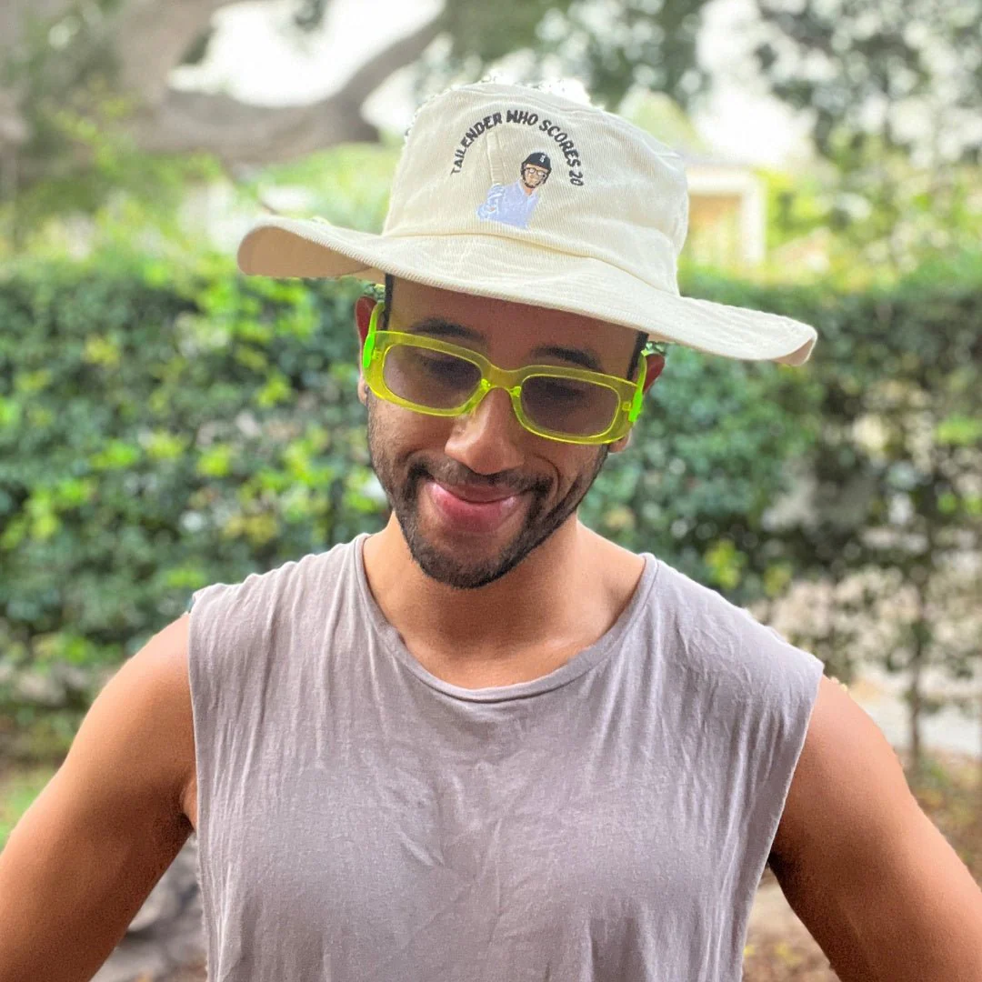 Tailender - Cream Floppy Cricket Hat - Image 4