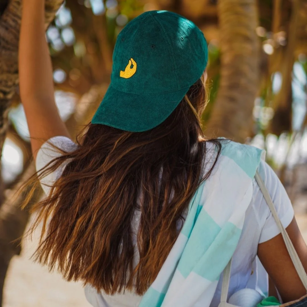 Italian Salute - Green Corduroy Hat - Image 4