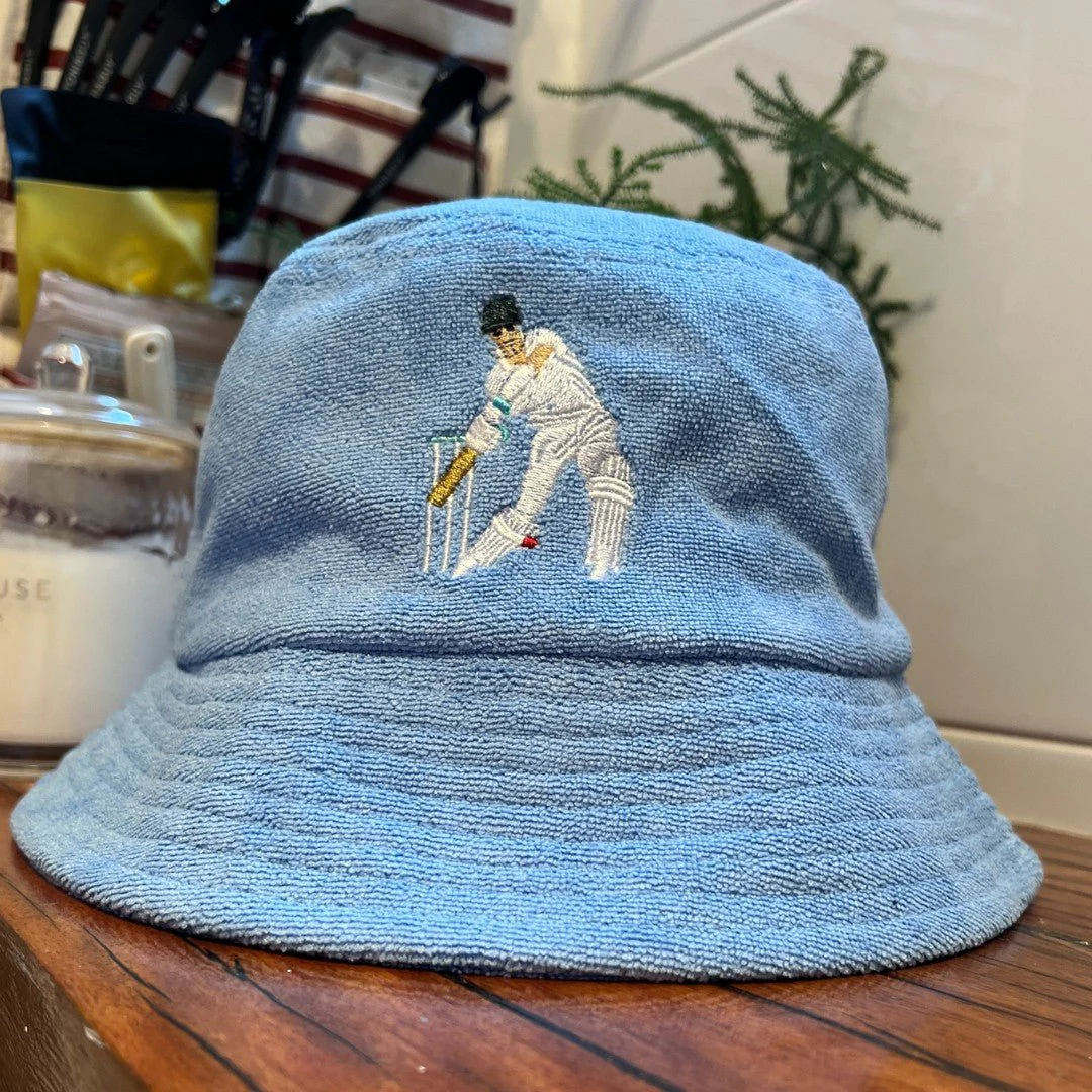 Wild Slog - Blue Terry Bucket Hat - Image 3