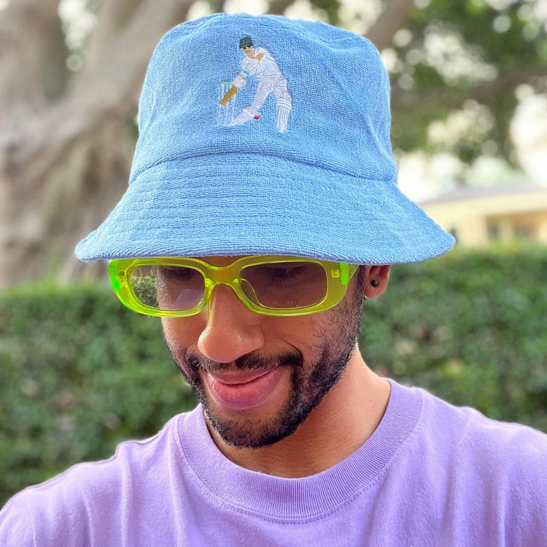 Wild Slog - Blue Terry Bucket Hat - Image 6